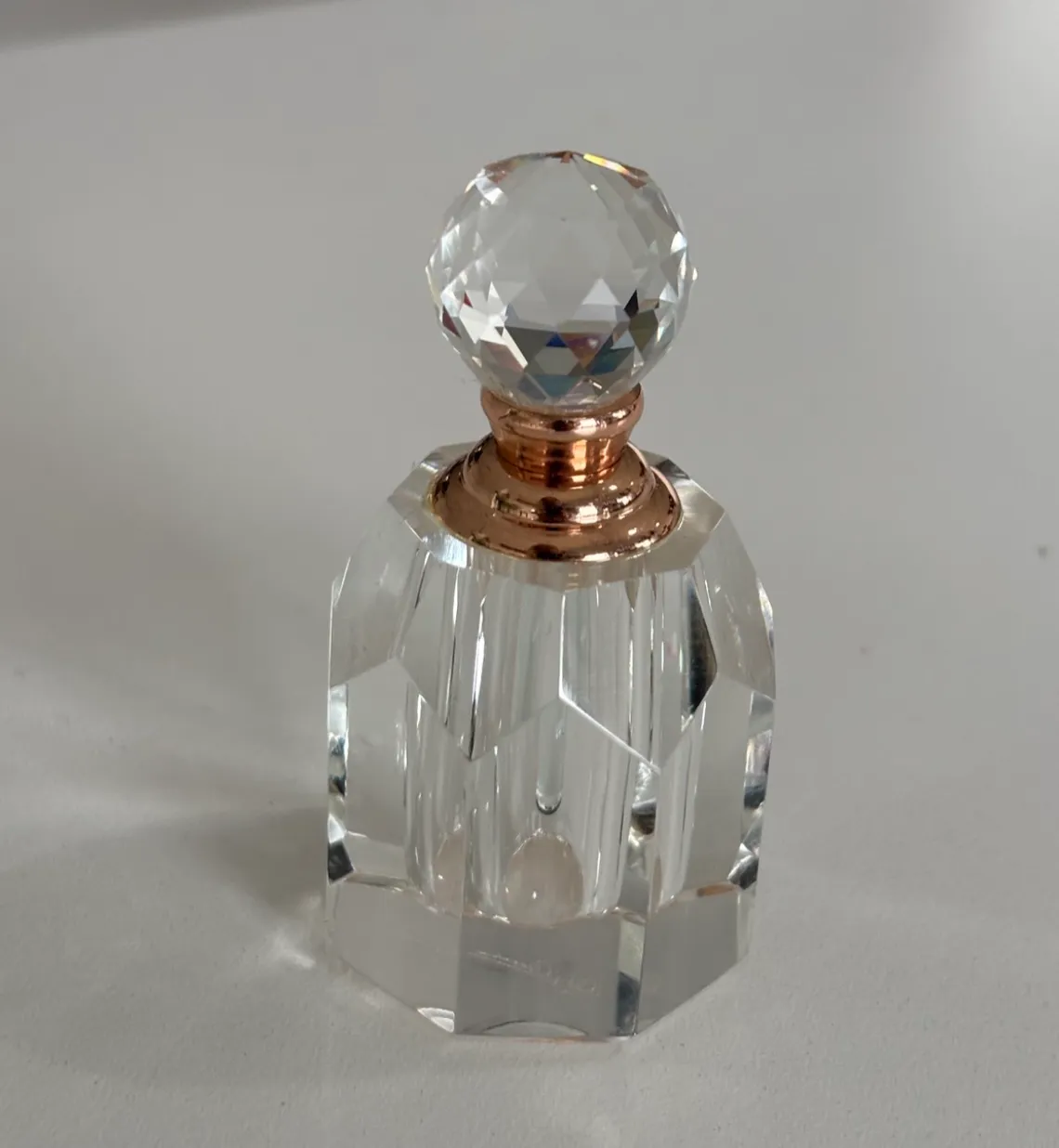 Vintage Crystal Perfume Bottle (Small) 