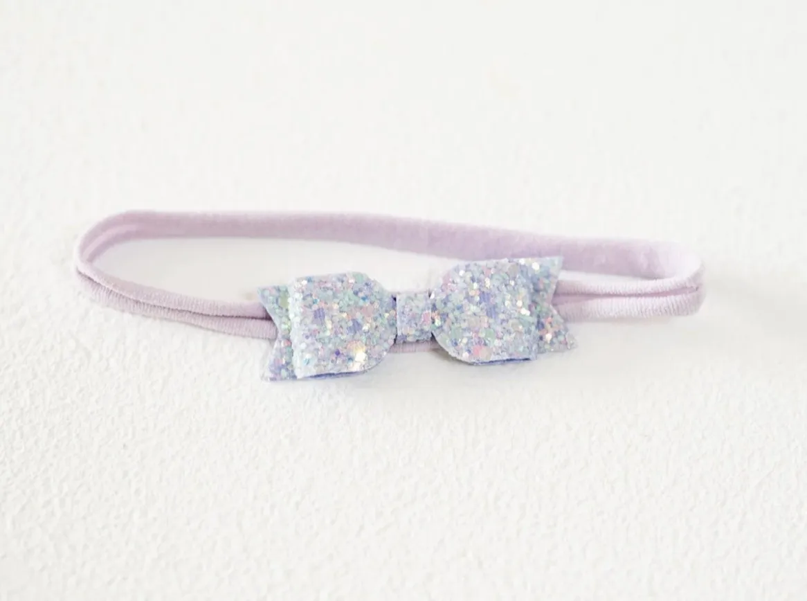 Lavender & Ice Blue Headband