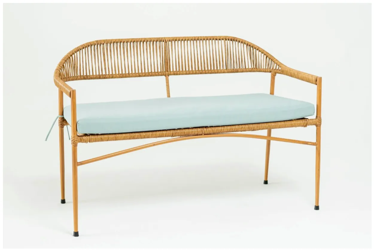 Wicker Bench