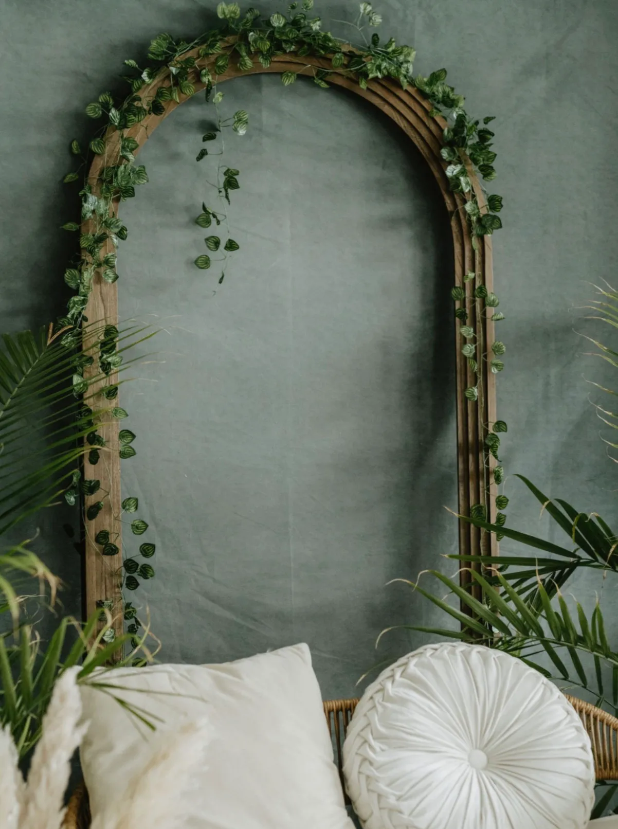 Wooden Boho Arch