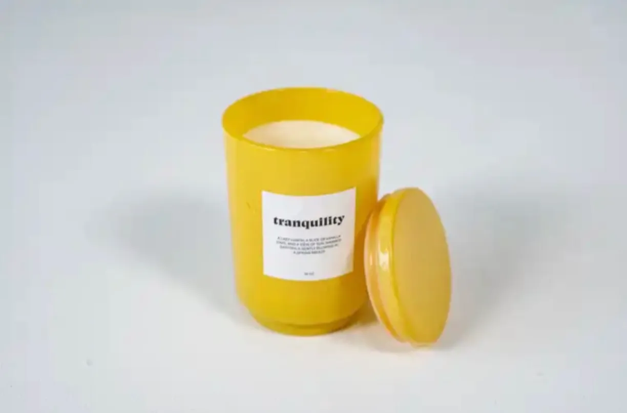Yellow Tranquility Candle