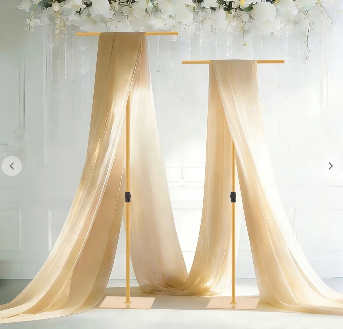 2pcs Adjustable Backdrop Stand