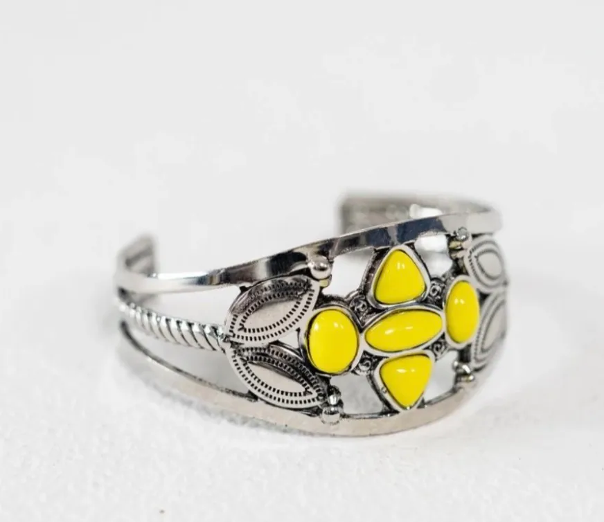 Yellow Metal Bracelet