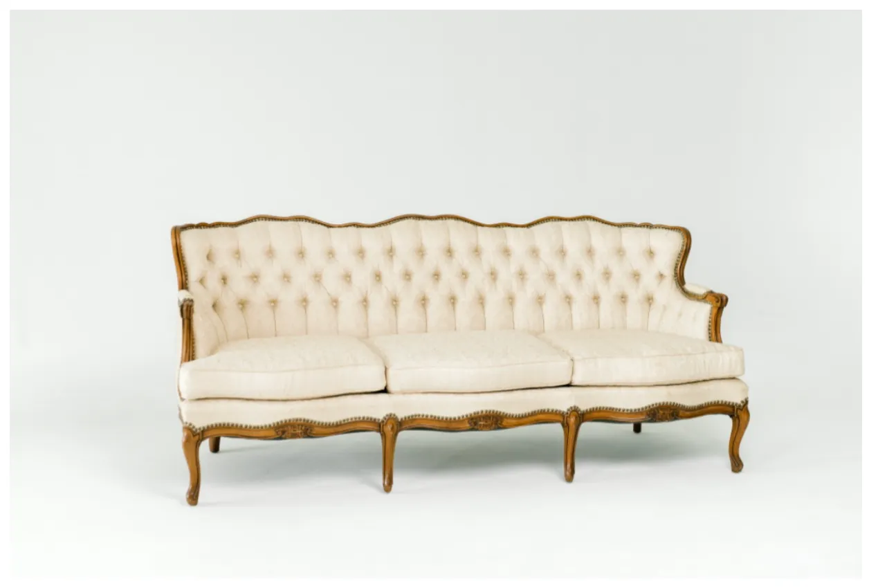 Antique Tan Couch (Unavailable until 7/6)