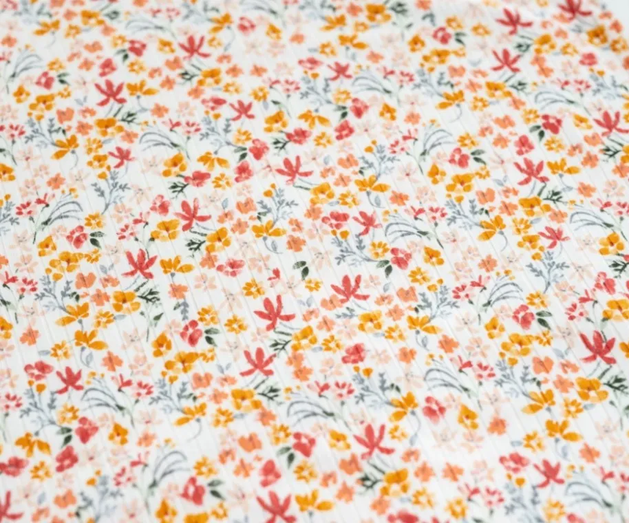 Bright & Colorful Floral Fabric