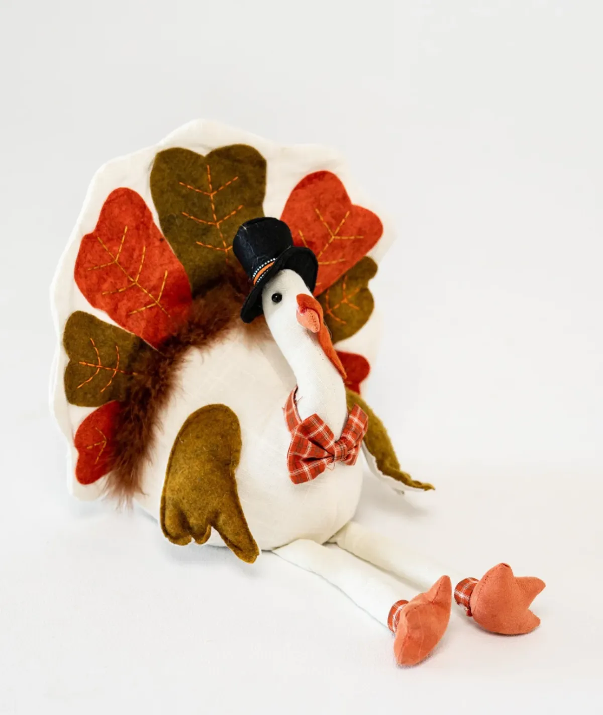 Stuffed White Turkey
