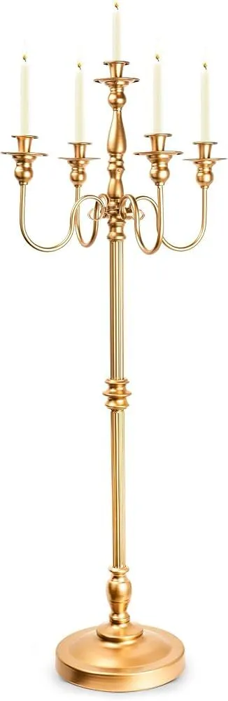 50 in Gold Candelabra