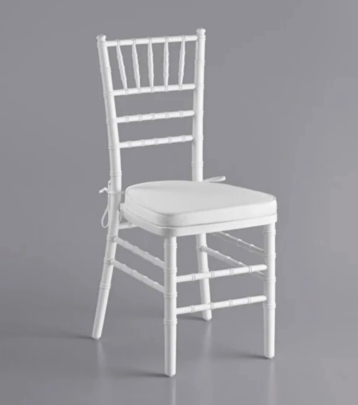 White Wood Chiavari Chair (Qty:11)