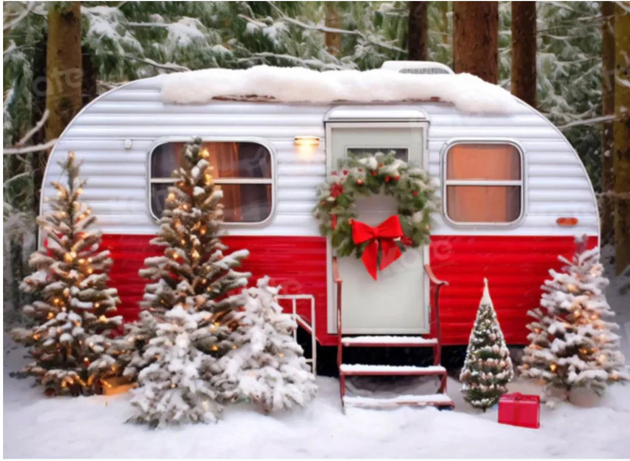 Red Camper (10x6.5)