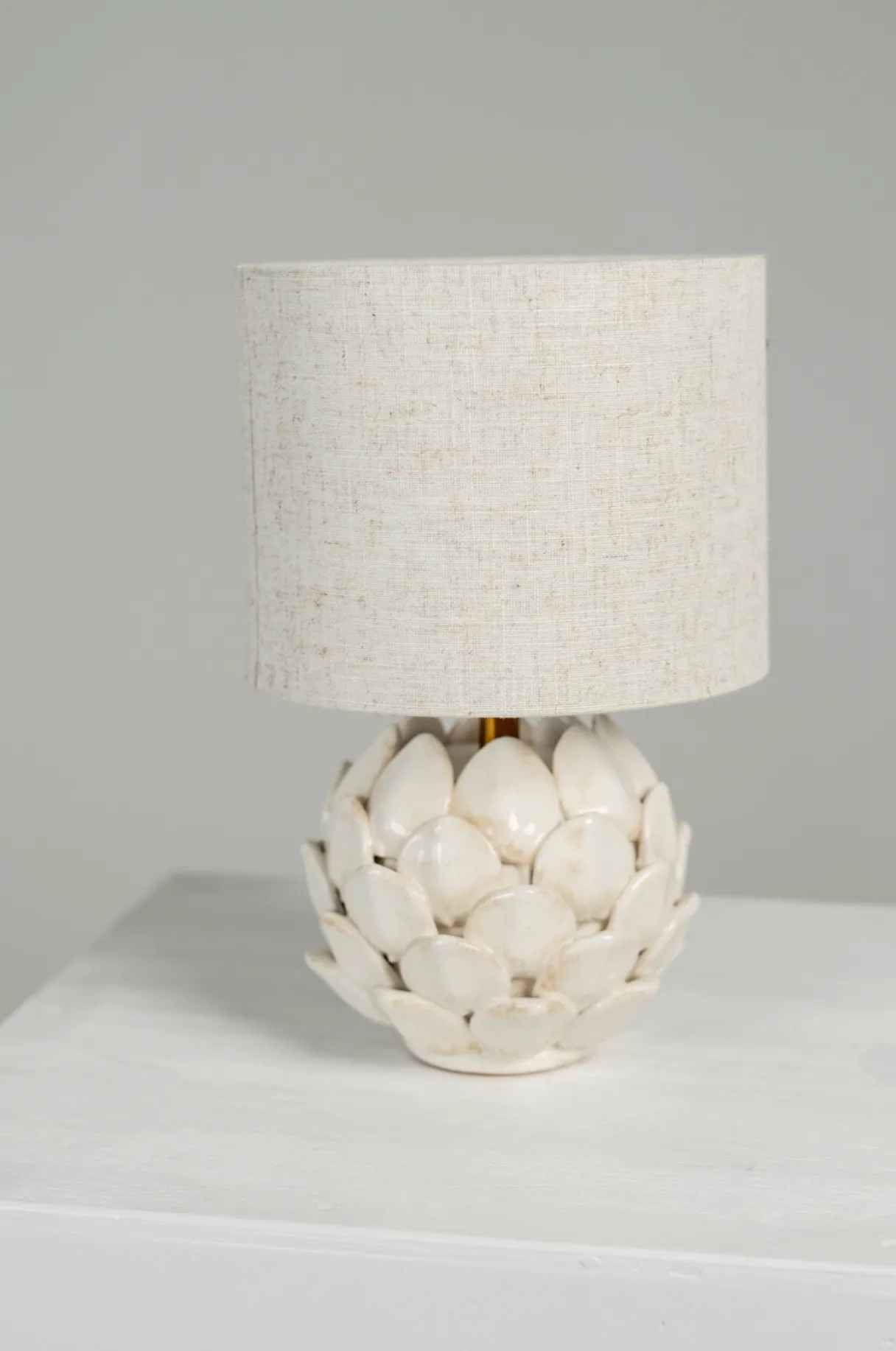 Tan Desk Lamp