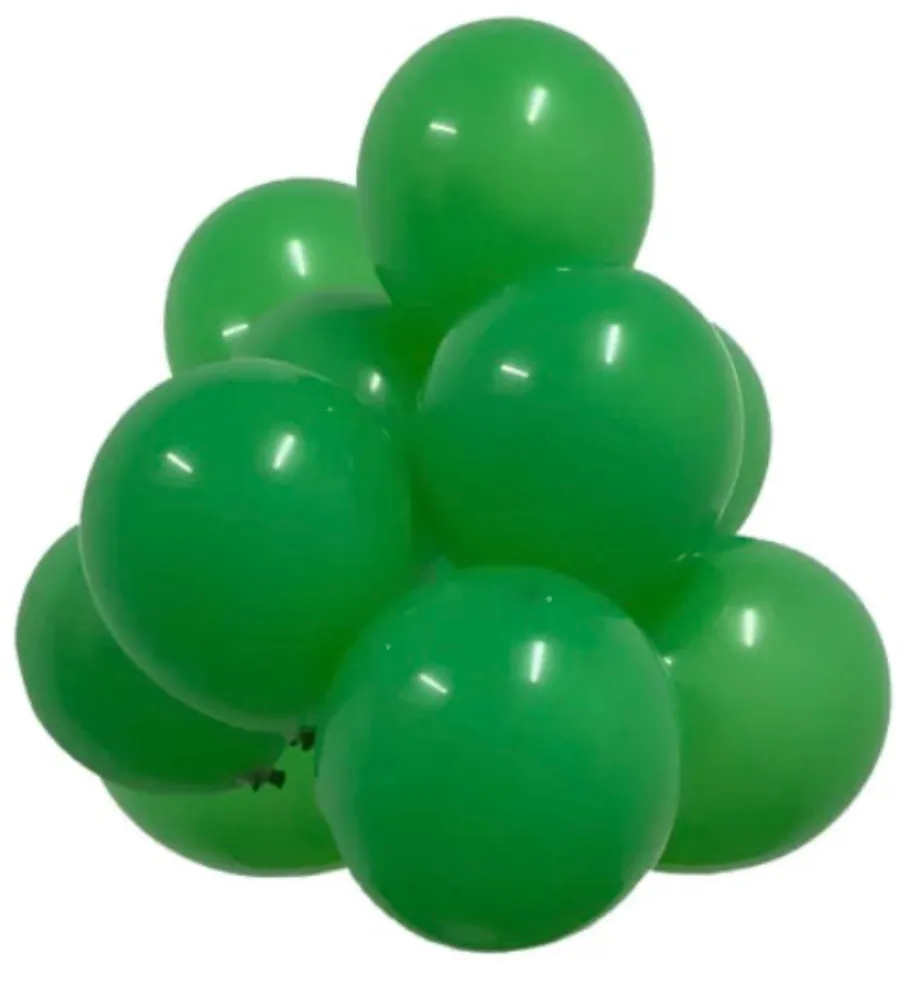 Mid Green Balloons