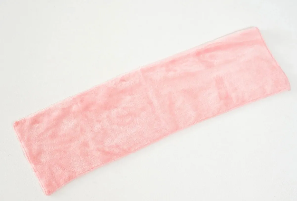 Pink Light Fur Fabric Piece