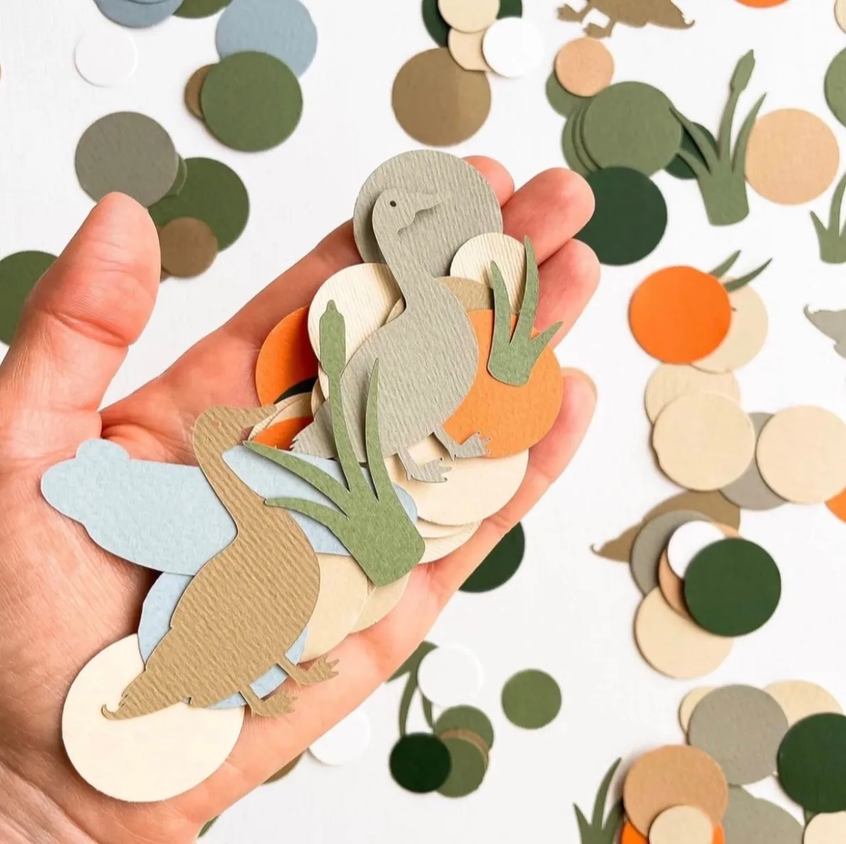 Mallard Duck Confetti