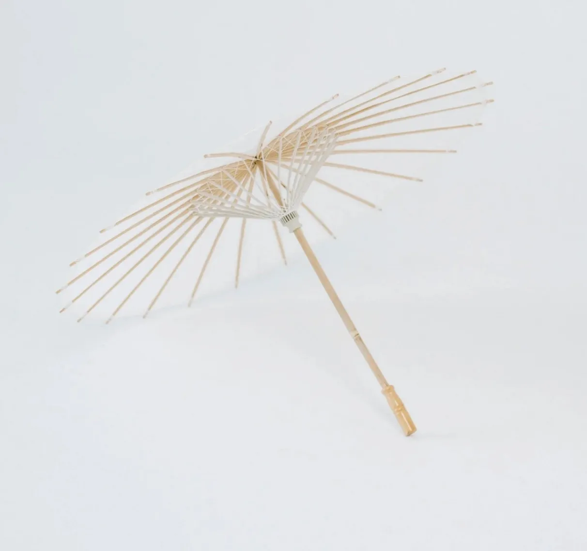 White Parasol