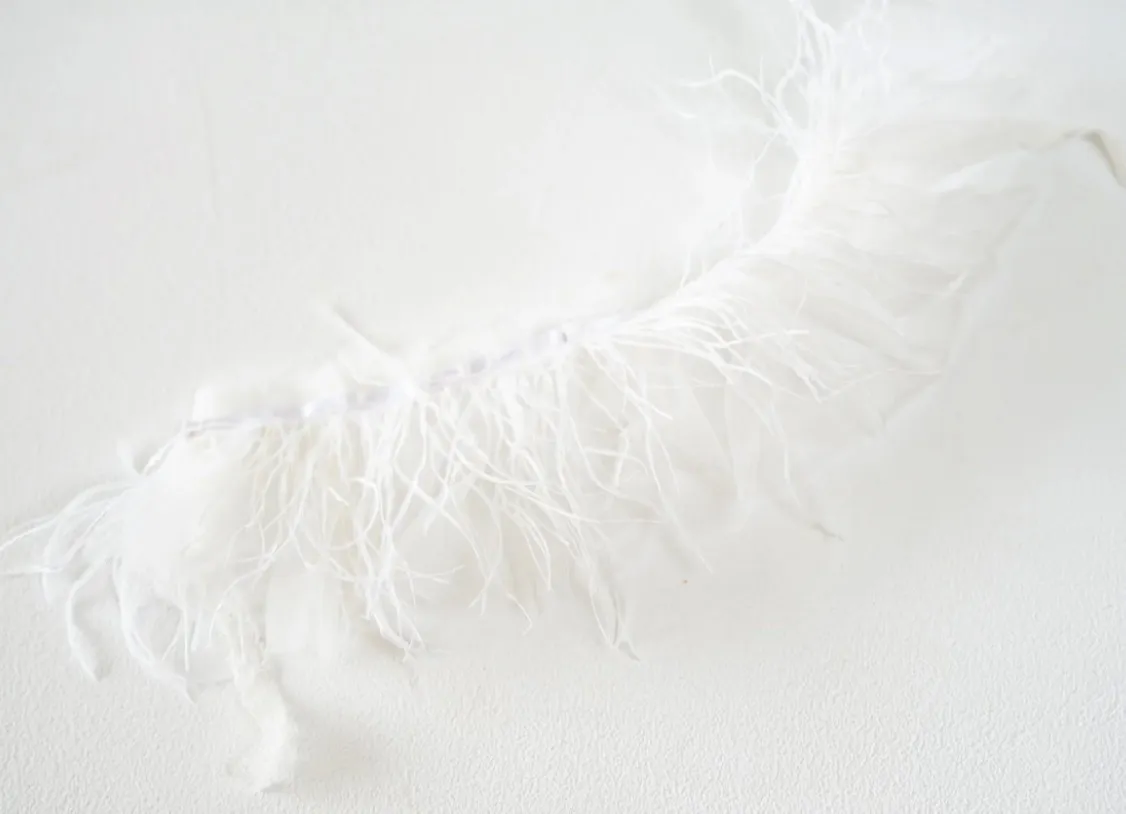 White Feather Tieback
