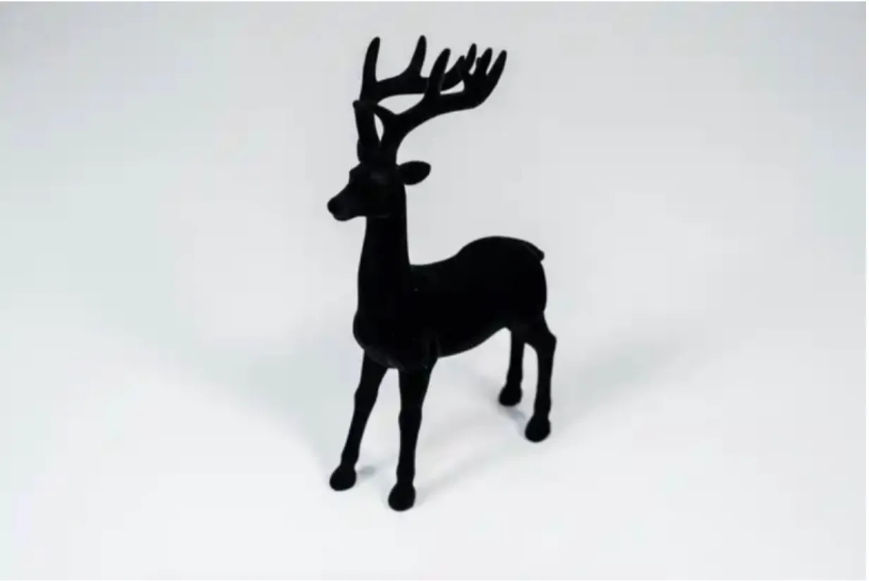 Small Black Velvet Deer