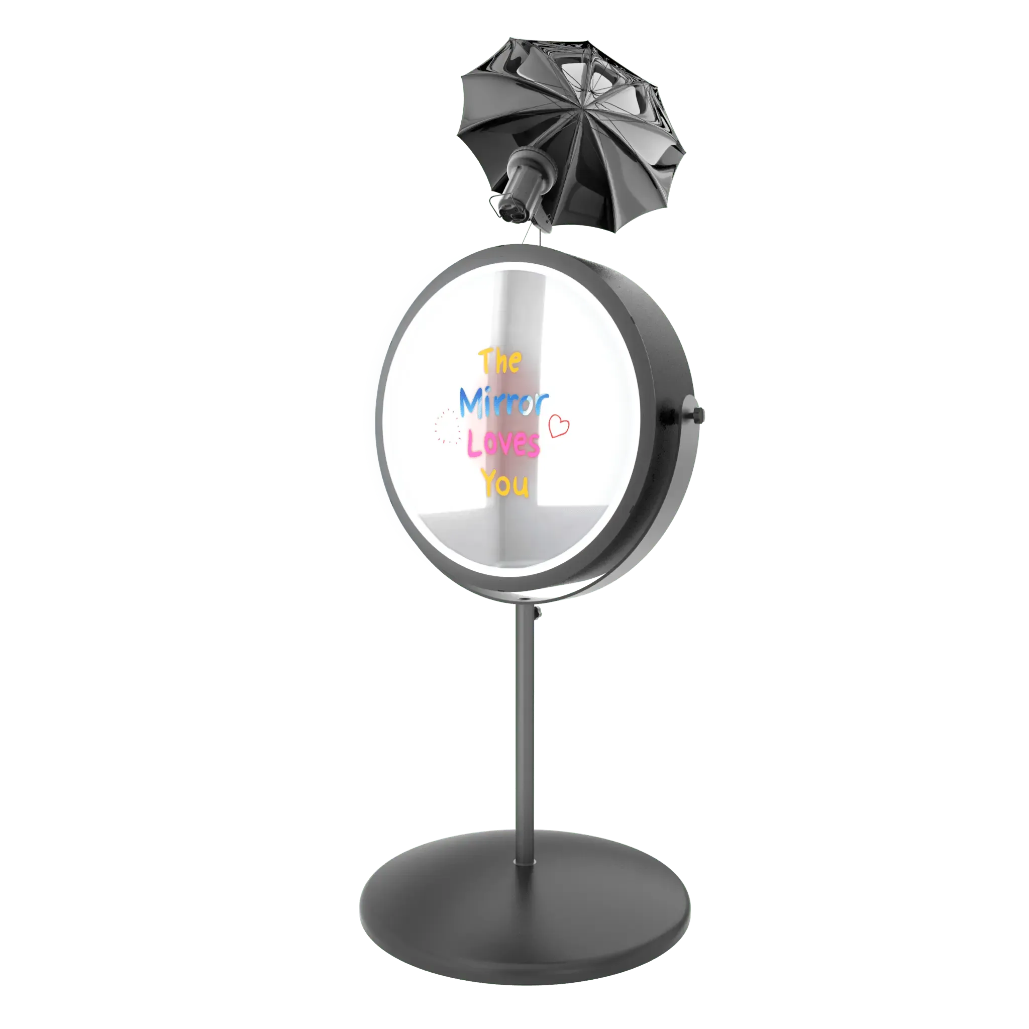 32" Circular Beauty Mirror Photo Booth (Available Event Add-On) 