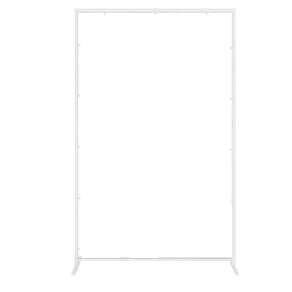 White 6.6FT x 4FT Wedding Sign/Decor Backdrop