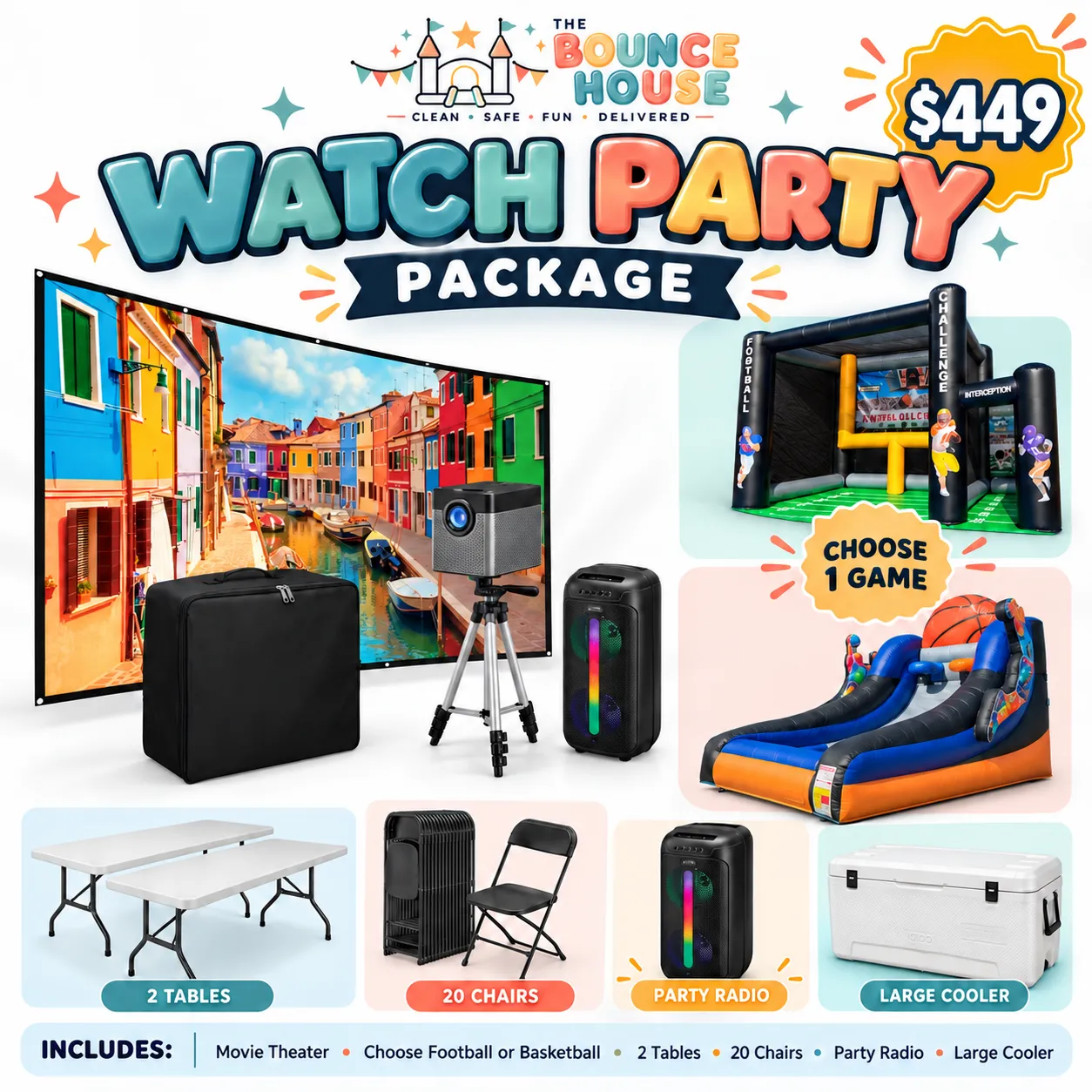 Watch Party Package - Basketball