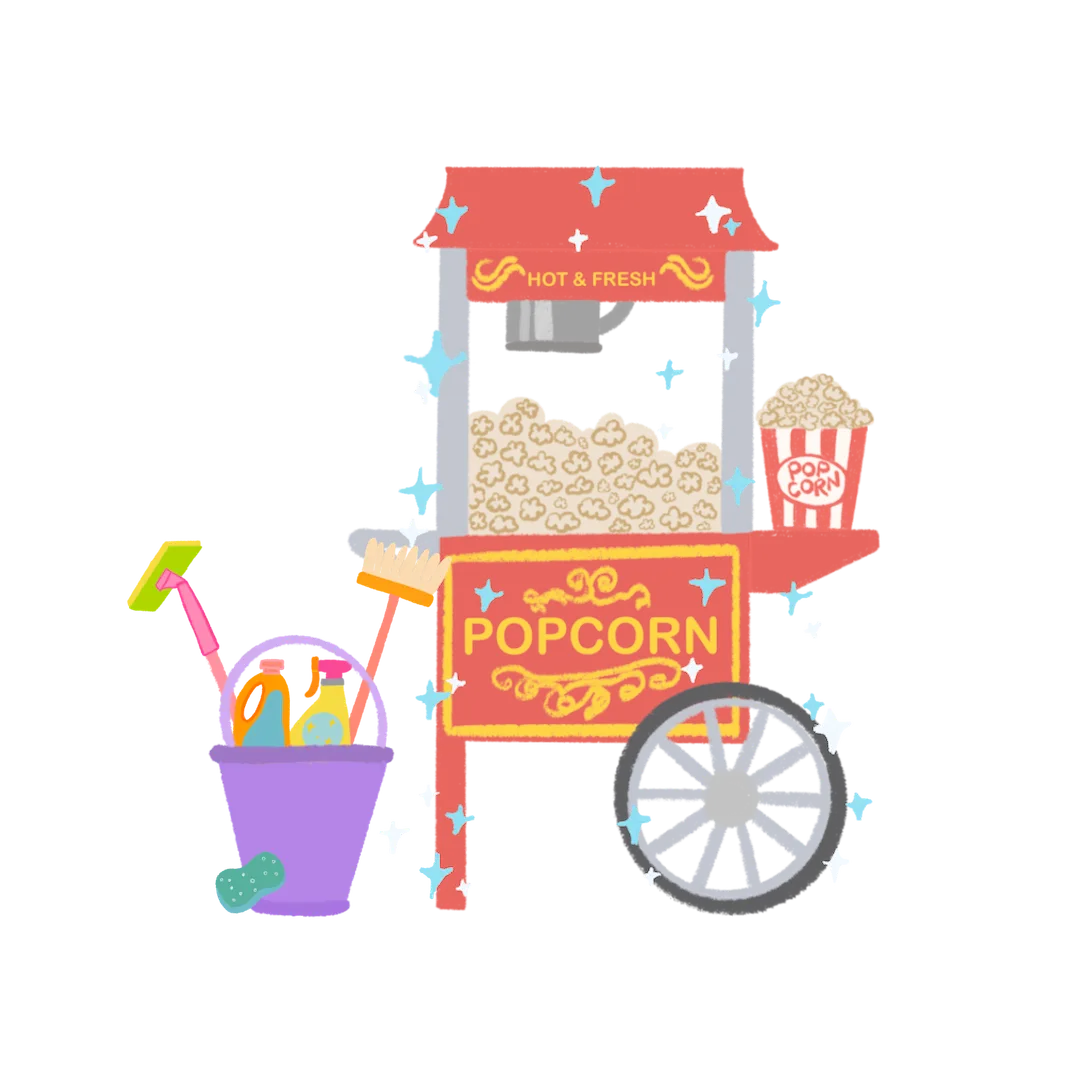 Endreinigung Fun Food Maschine
