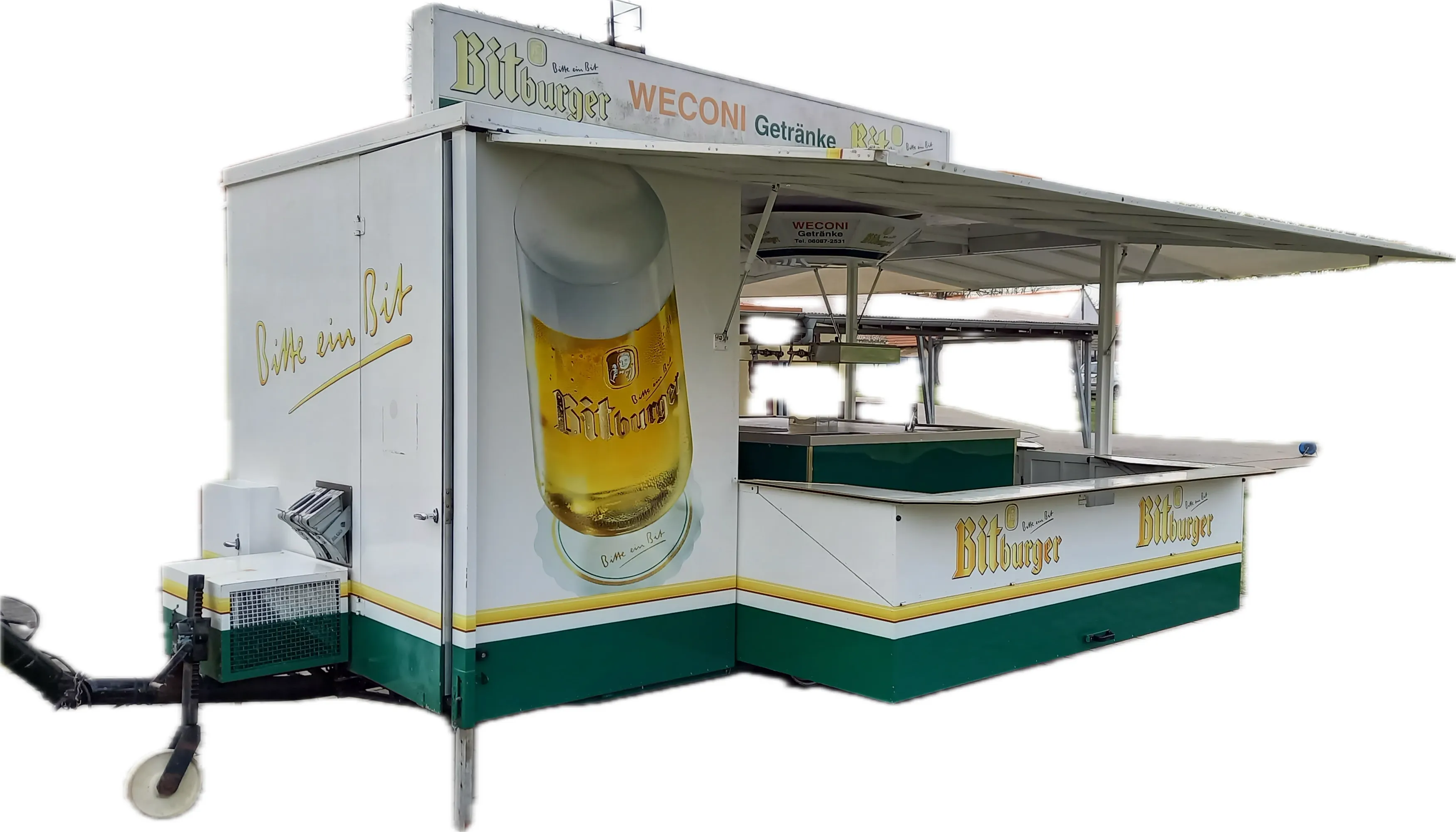 Mobiler Ausschankwagen