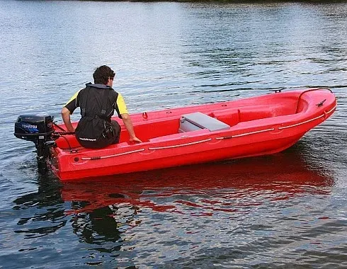 Boat Plastic Red
