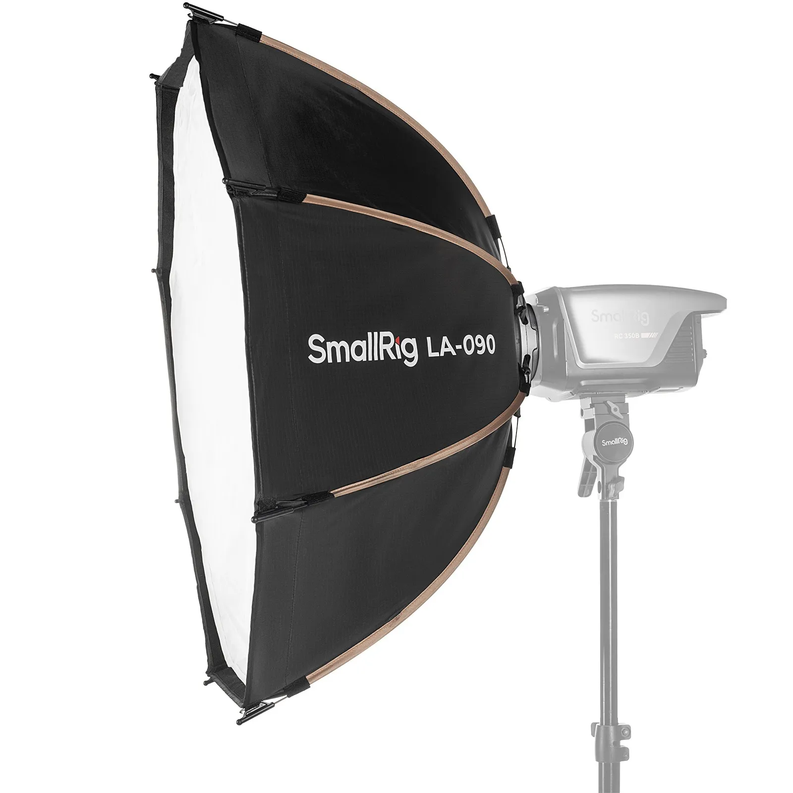 Softbox - SmallRig 4633 LA-O90 Octagonal Softbox with Grid