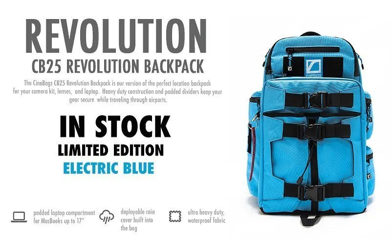 Cinebag CB25 Revolution Backpack LTD