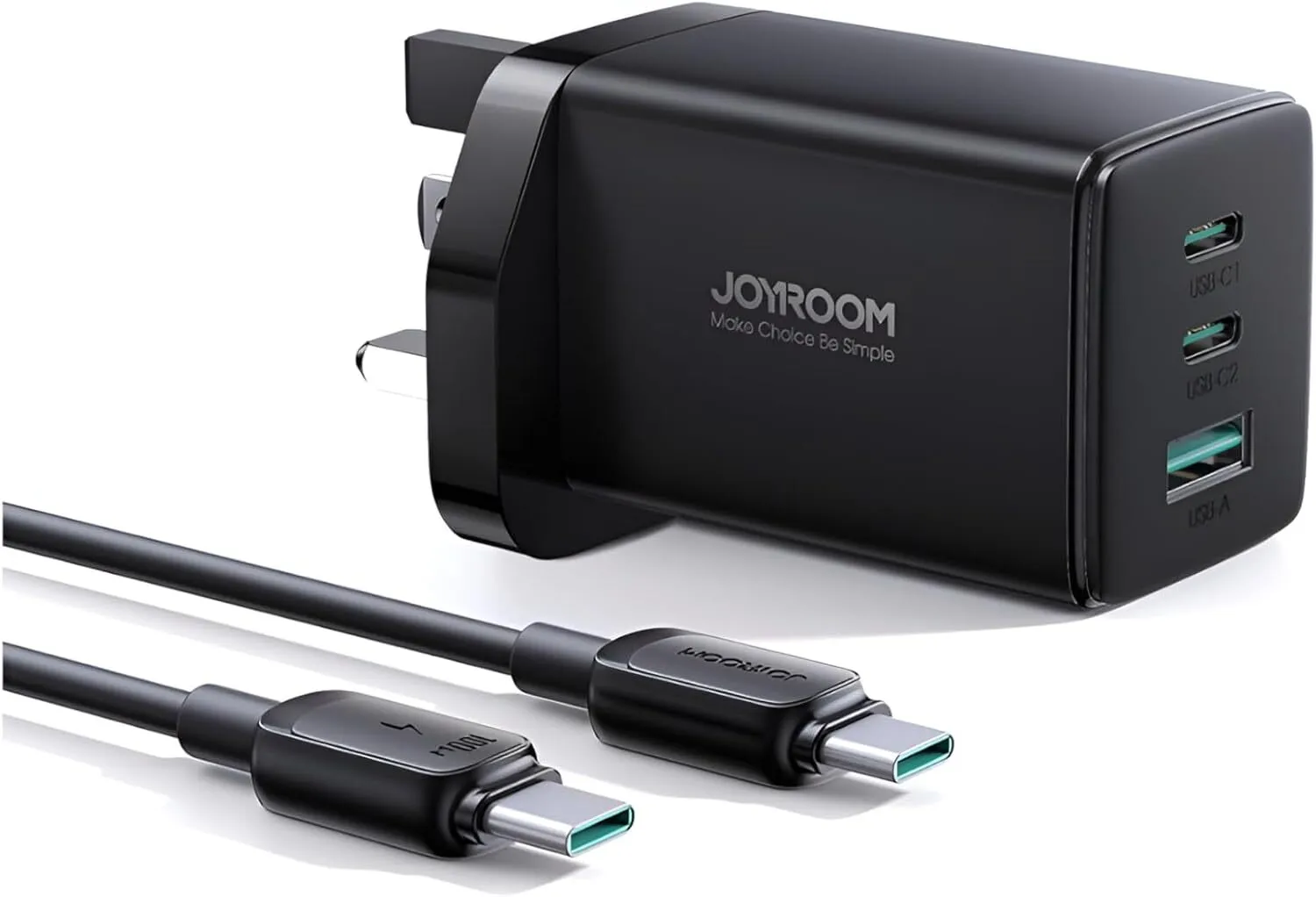 Charger 1x USB / 2x USB-C 65W Highspeed JOYROOM