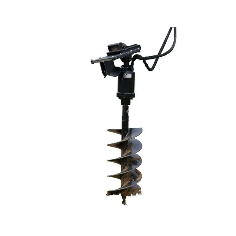 Mini excavator auger