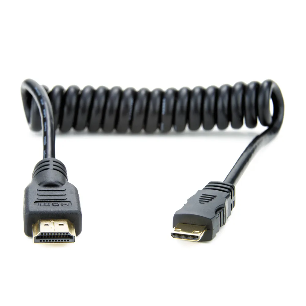 Câble MINI HDMI à HDMI - Spiralé 