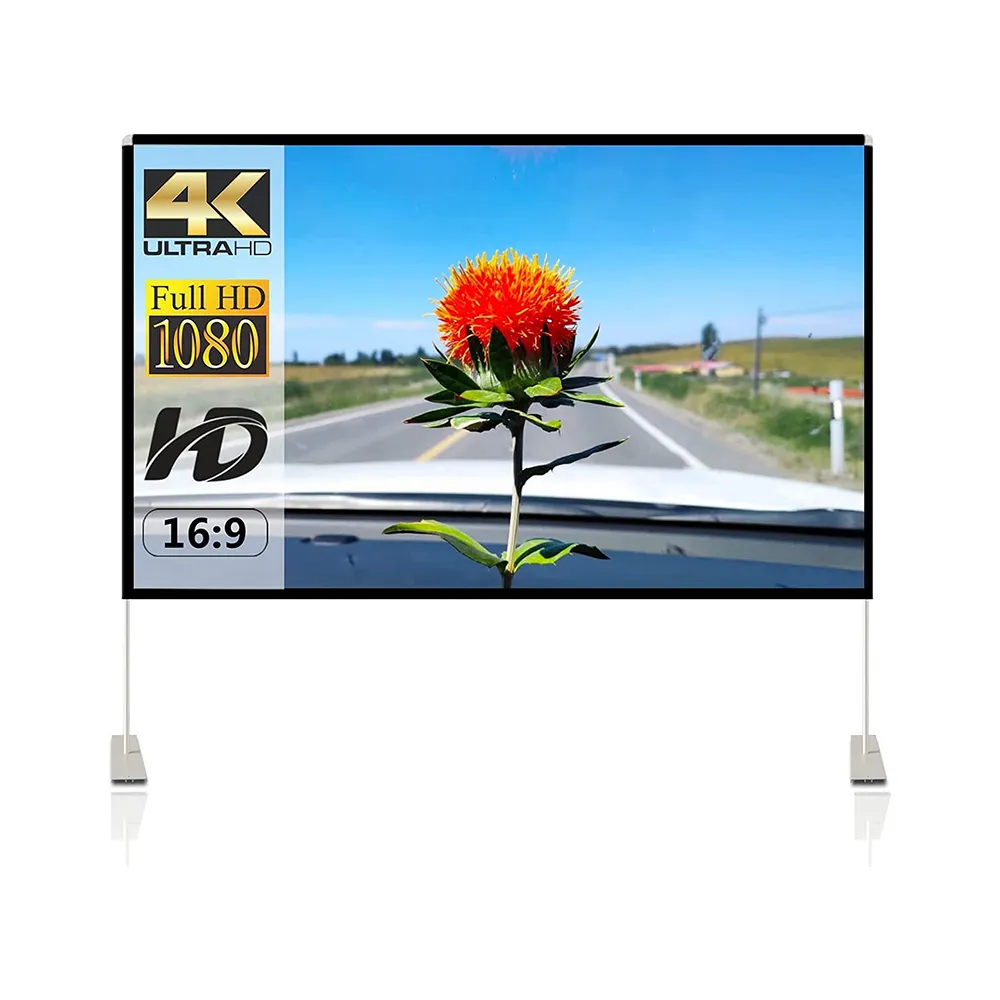 Toile de projection 120 pouces pour projecteur