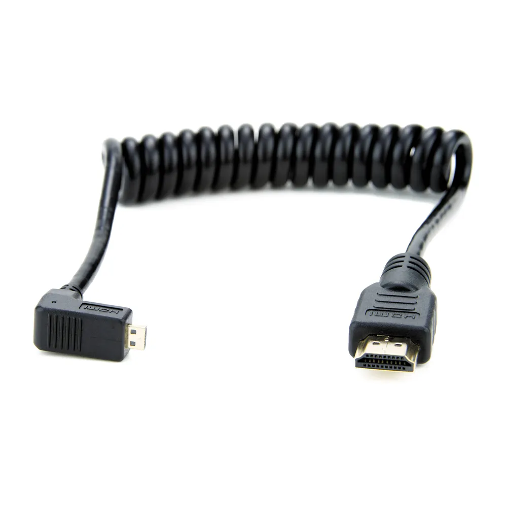 Câble MICRO HDMI à HDMI Spiralé  