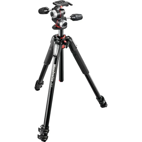 Trépied Manfrotto 055 avec tête photo MHXPRO-3W