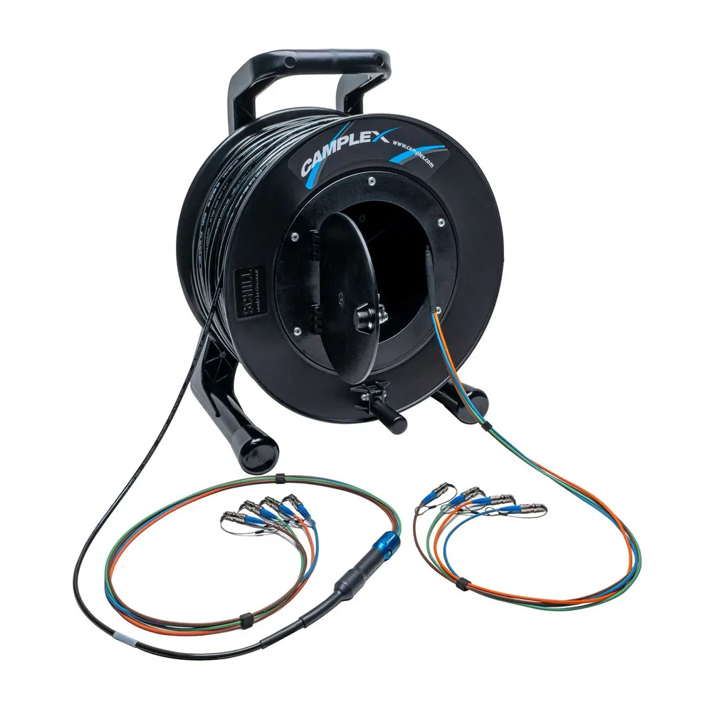 Bobine de fibre ST à 4 canaux de 1000 pieds 