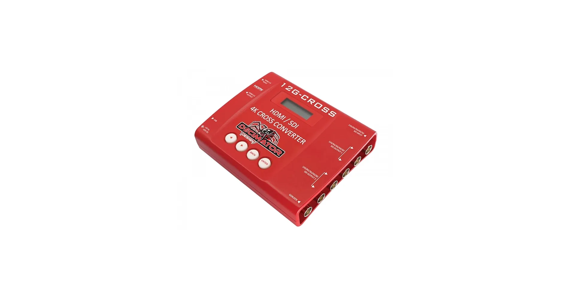 Convertisseur Decimator 12G-CROSS 4K (HDMI / SDI)