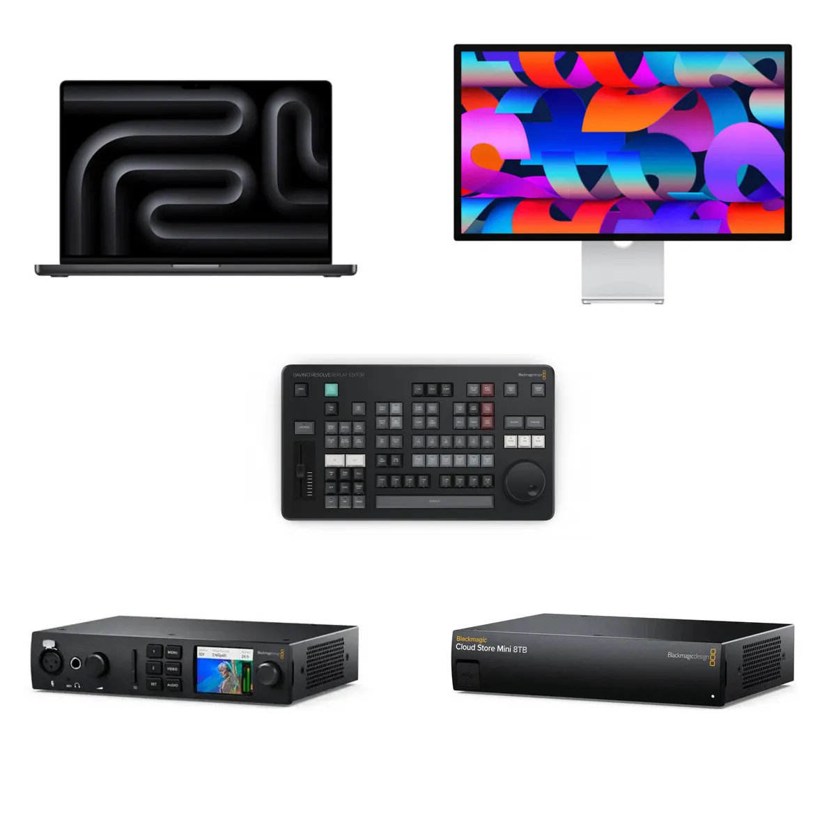 Ensemble de reprise vidéo (Hyperdeck non inclus)