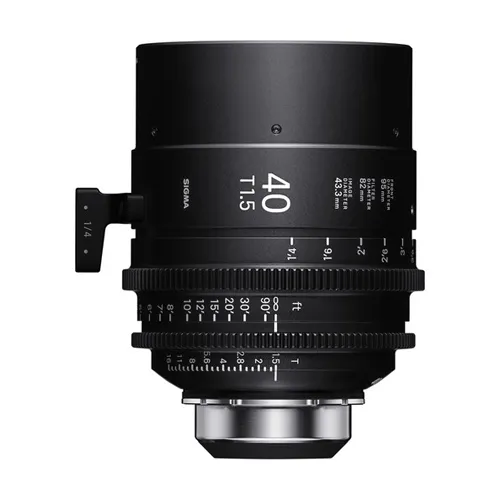 Sigma CINE 40 mm T1.5 (Monture PL)