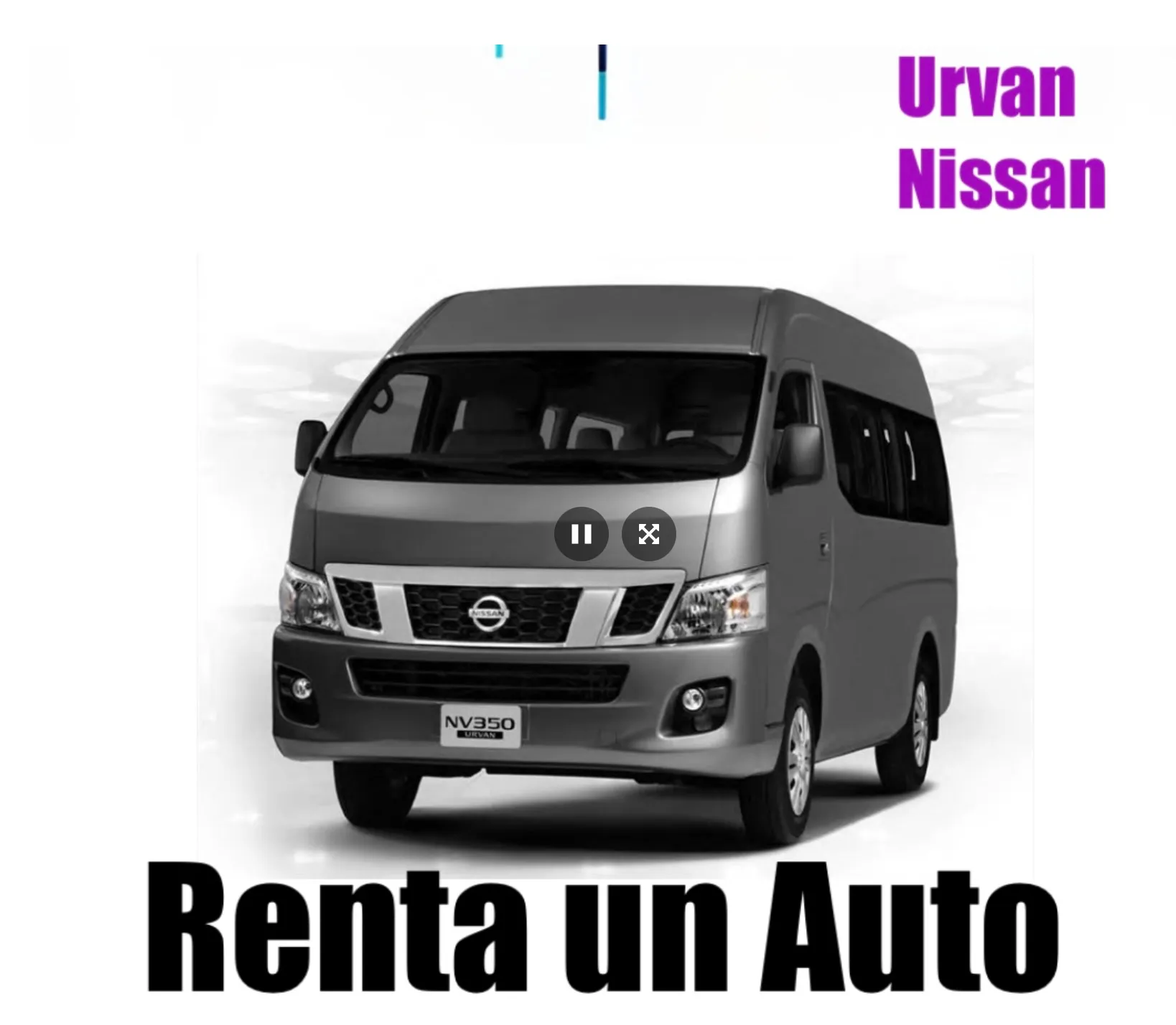 NISSAN URVAN 14 PASAJEROS 