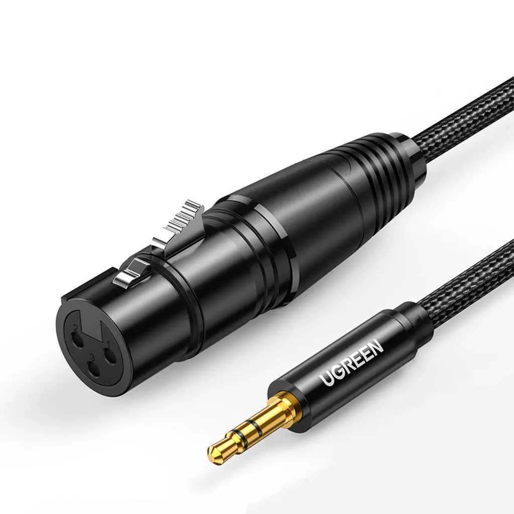 XLR to mini PL cable