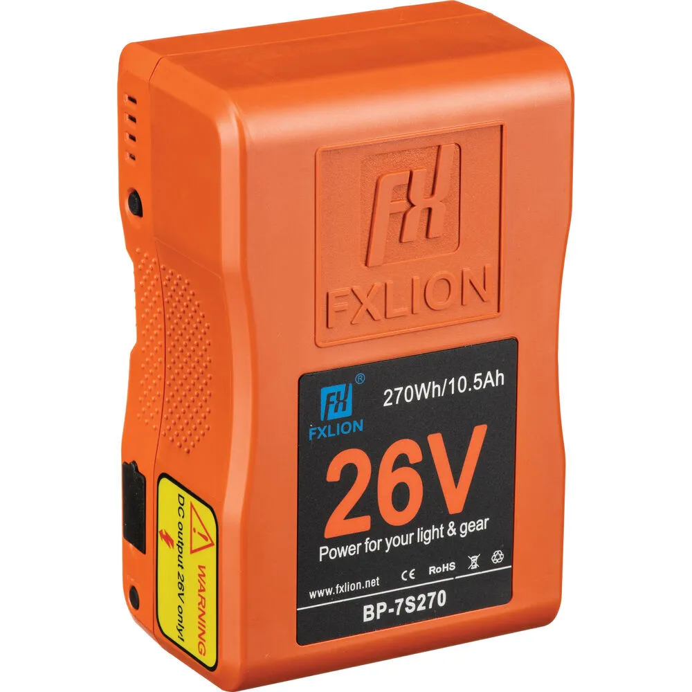 FXlion BP-7S270 26V V-Lock Battery