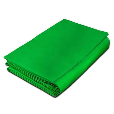 Chroma Green Wrinkle-Resistant Fleece Background