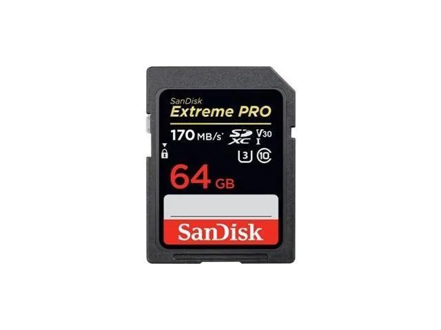 SanDisk 64GB Extreme PRO UHS-I SDXC Memory Card