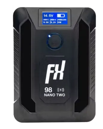סוללת ליתיום FXLION NANO TWO WIRELESS 14.8V/98Wh V-Mount