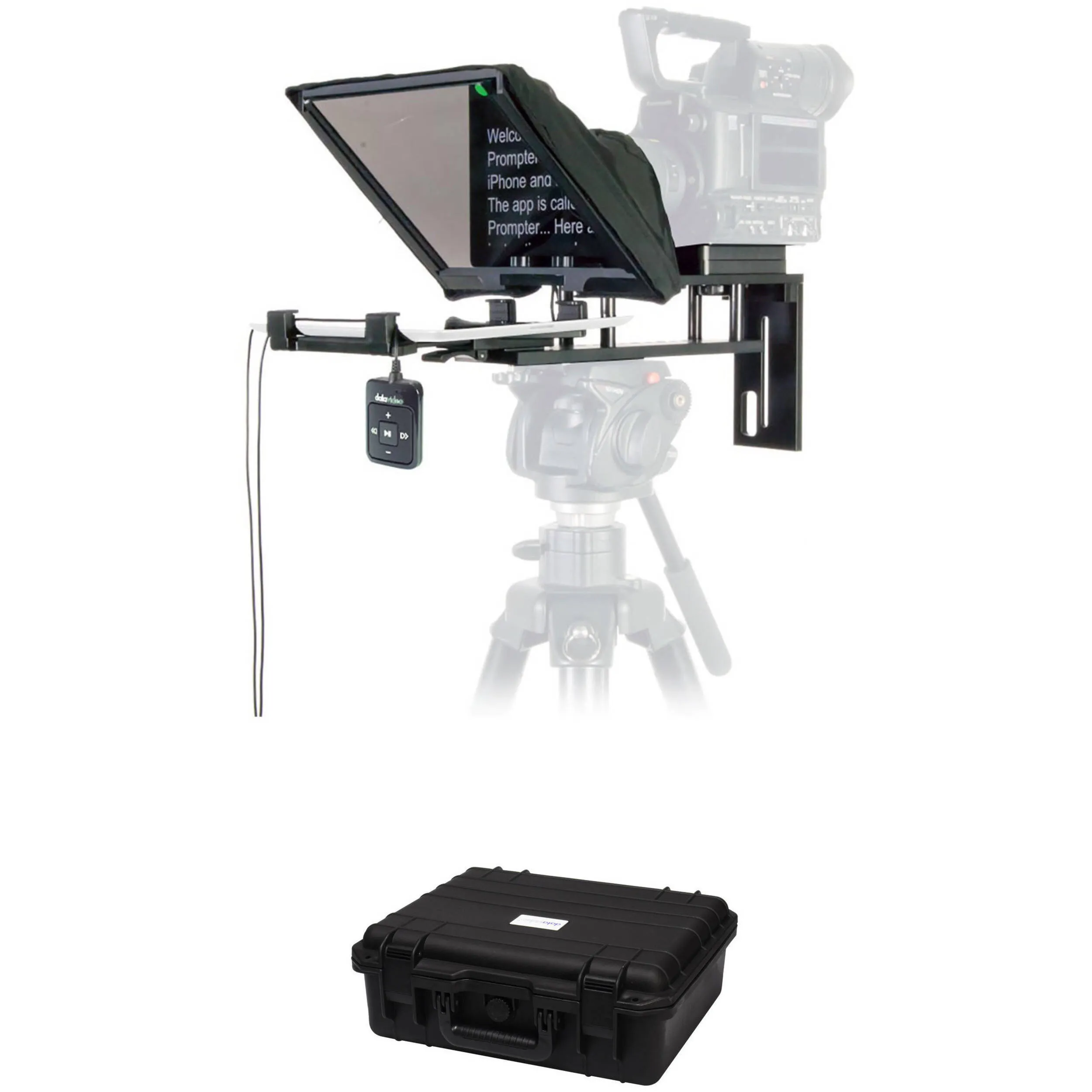 Datavideo TP-300B Prompter and Hard Case Kit
