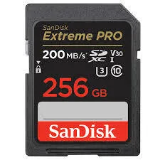 SanDisk SD card 256GB v30 - #351