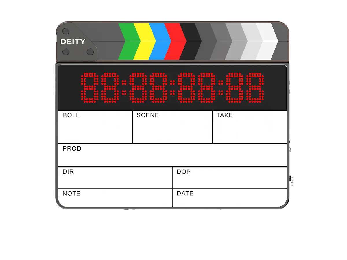 Deity Microphones TC-SL1 Wireless Timecode Smart Slate (Bluetooth, 2.4 GHz)