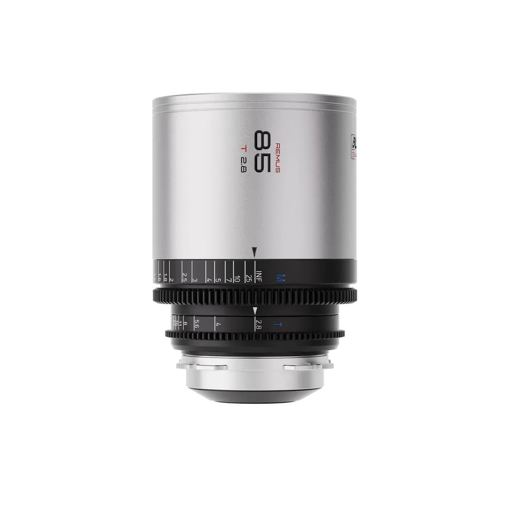 BLAZAR Remus 85mm T2.8 1.5x Anamorphic Lens (ARRI PL, Silver Flare)