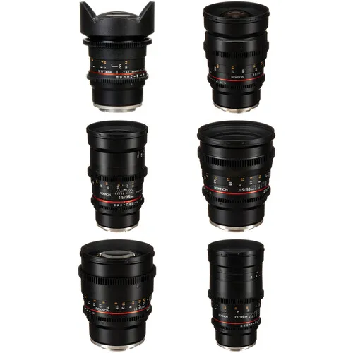 Samyang Cine Lens Full set EF Mount