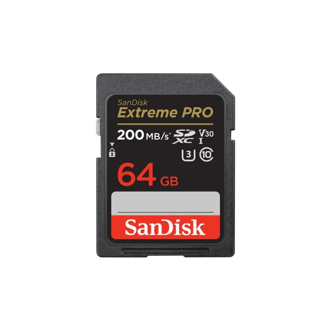 Sandisk SD card 64GB 200mb\s #52
